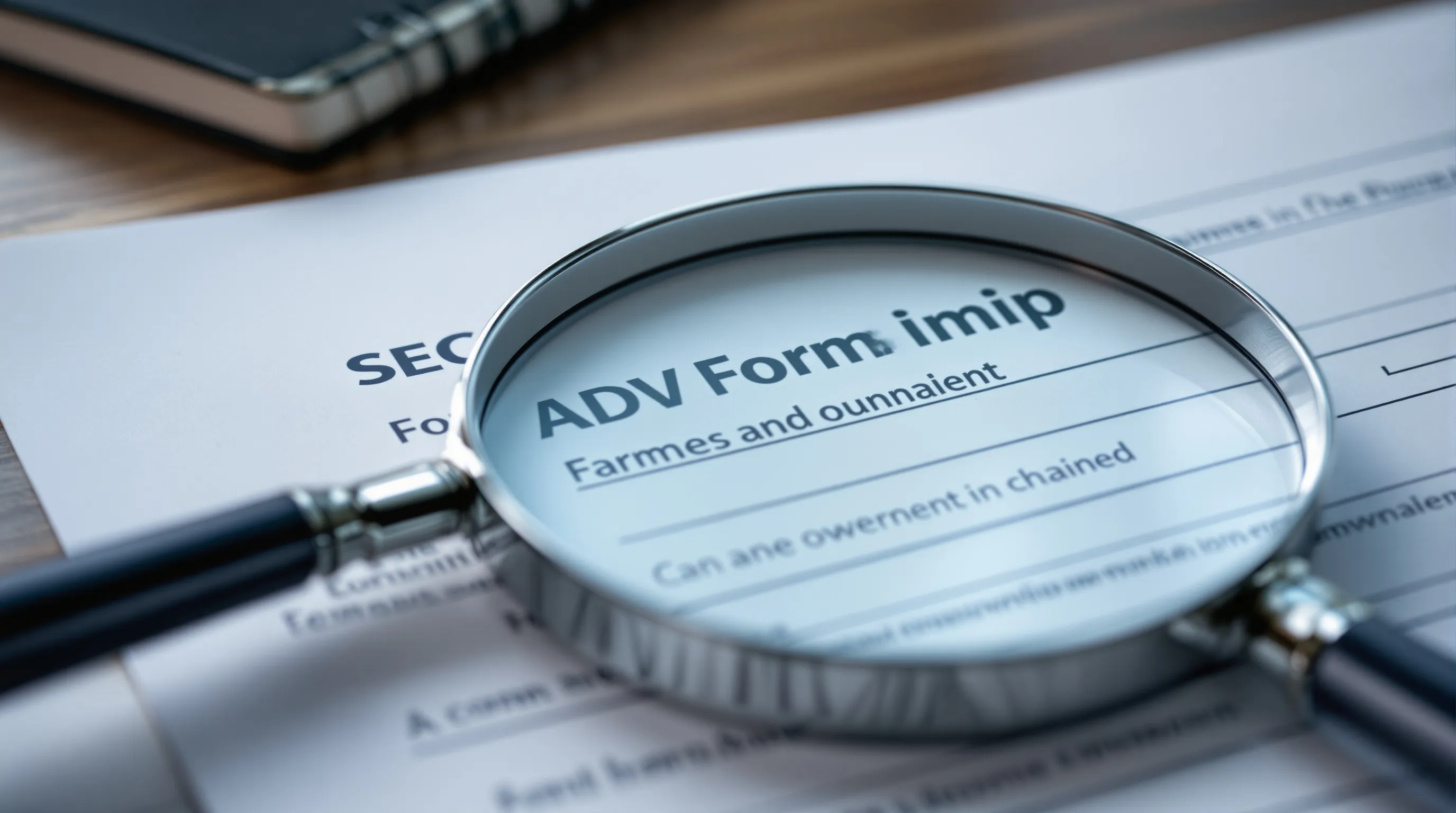 SEC Form ADV ownership section - how to verify a wealth management firm's ownership structure